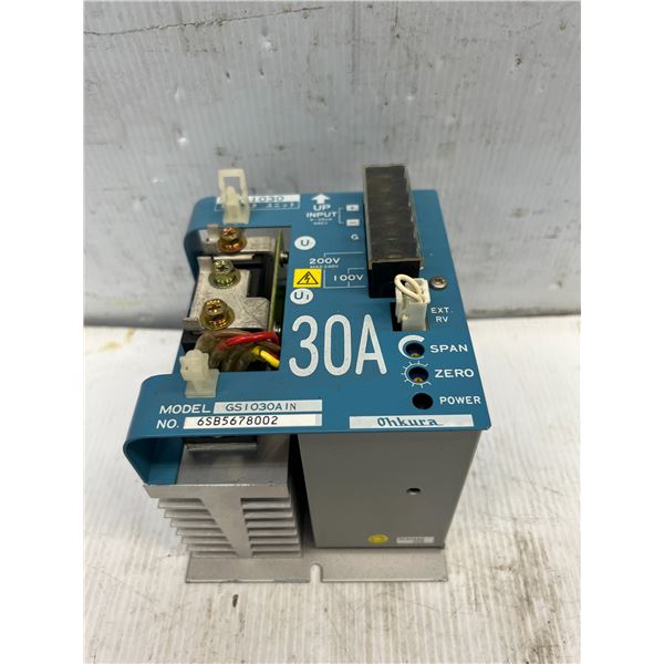 Ohkura #GS1030A1N / GSI030AIN 30 A