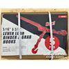 Image 1 : (5) 5/16 X 3/8 IN. LEVER LOAD BINDER & GRAB HOOKS