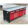 Image 2 : 87 IN. 6 COMPARTMENT STEEL WORKBENCH