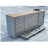 Image 2 : 6 FT. 15 COMPARTMENT STAINLESS STEEL WORKBENCH