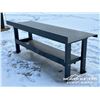 Image 3 : 90 IN. STEEL WORKBENCH