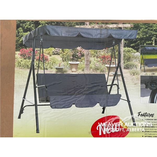3 PERSON PATIO SWING