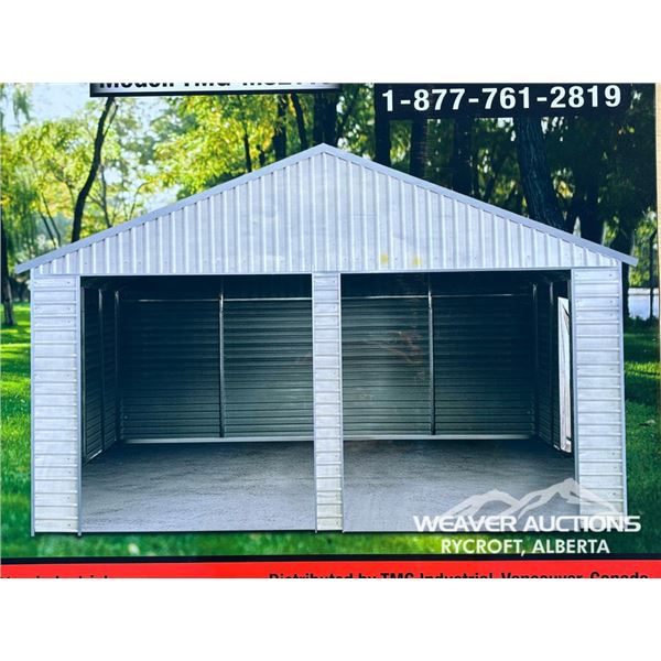 TMG 21 X 19 FT. DOUBLE GARAGE SHED