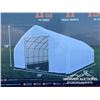Image 7 : TMG 30 X 50 FT. PEAK CEILING STORAGE SHELTER