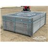 Image 4 : (50) 8 X 6 FT. SITE FENCE PANELS