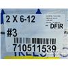 Image 5 : (189) PCS 2 X 6 IN. X 12 FT. DFIR #3 LUMBER