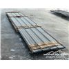 Image 3 : (40) 18 FT. STEEL SHEETS