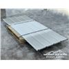 Image 3 : (40) 7.5 FT. STEEL SHEETS