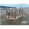 Image 1 : TOMBSTONE FENCE LINE HAY FEEDER
