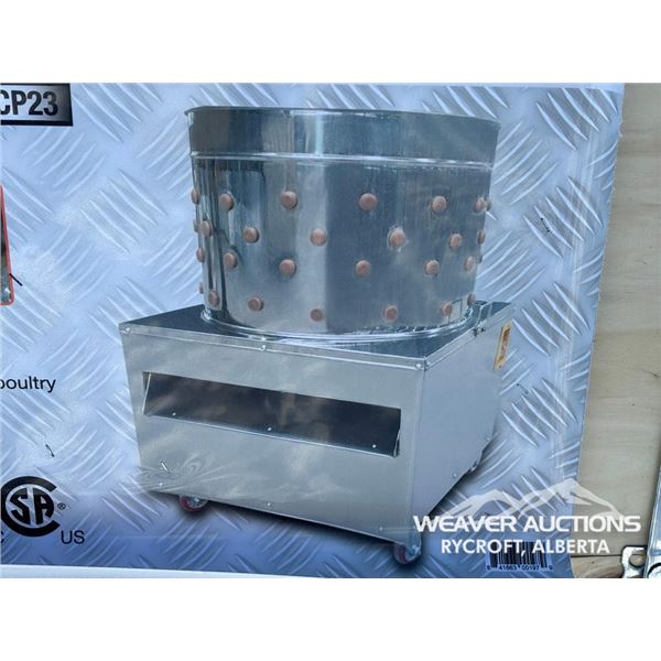 TMG 23 IN. CHICKEN PLUCKING MACHINE