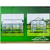 Image 9 : 12 X 8 FT. POLYCARBONATE GREENHOUSE