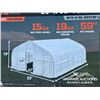 Image 1 : TMG 20 X 30 FT. TUNNEL GREENHOUSE