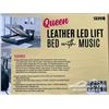 Image 6 : QUEEN LED LIFT BED W/ BUILT IN SPEAKERS