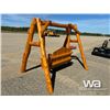 Image 5 : CUSTOM LOG 2 PERSON PATIO SWING