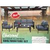 Image 1 : OUTDOOR ALUMINUM FURNITURE SET