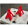 Image 2 : (2) 12 TON JACK STANDS