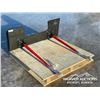 Image 2 : SKID STEER BALE FORKS W/ FRAME