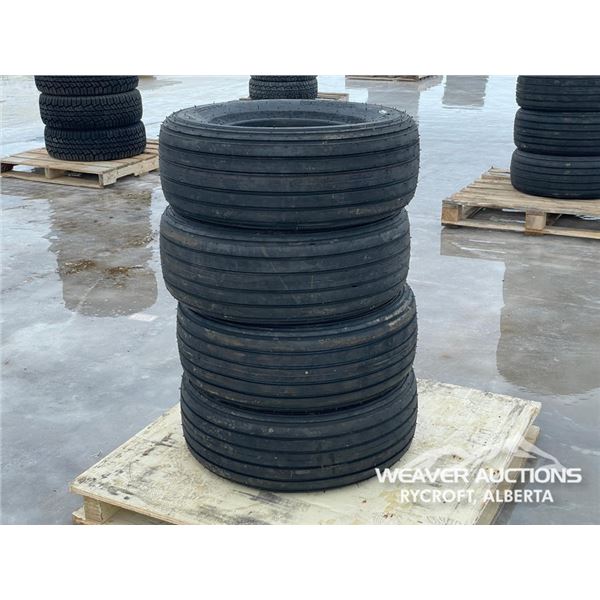 (4) BEAVER 11L15SL I-1 IMPLEMENT TIRES