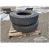 Image 2 : (2) 11R22.5 TRUCK TIRES