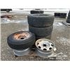 Image 1 : (3) 18 IN. TIRES & 6 BOLT RIMS