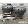 Image 2 : (4) 16 IN. TIRES & 8 BOLT RIMS
