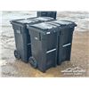 Image 2 : (4) ROLLING GARBAGE BINS