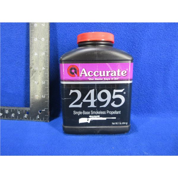 NEW - Accurate 2495 Smokeless Powder - 1 lb Tub