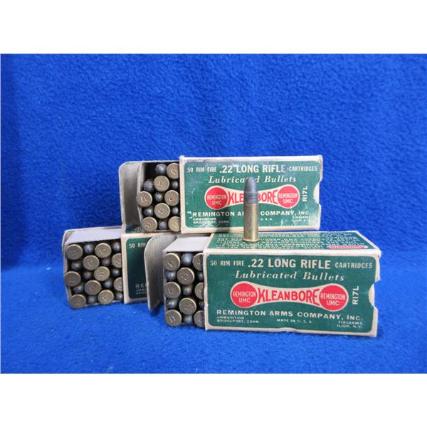 Collector Ammo - 22 LR Remington Kleanbore Cartridges