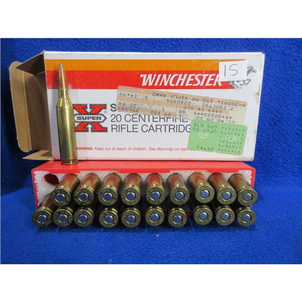 243 Win. 80gr PSP Winchester SuperX Cartridges