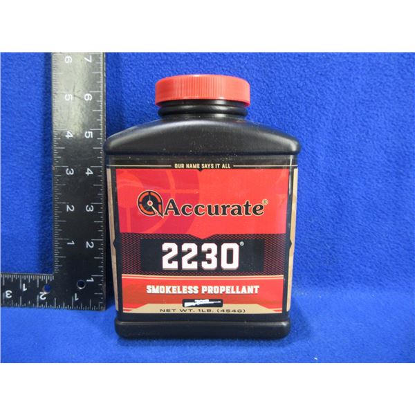 NEW - Accurate 2230 Smokeless Powder - 1 lb Tub