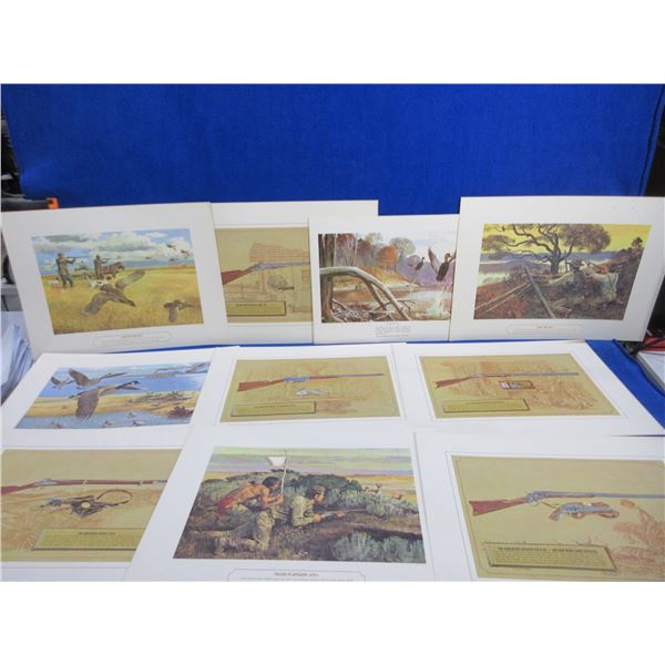Lot of 10 Remington Prints - 150th Anniversary 1816-1966
