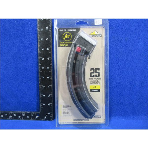 NEW - 17 HMR Butler Creek Savage A17 - 25 Rnd Magazine