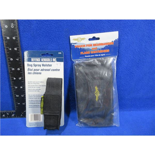 Dog Spray Holster and Pouch for Bearbanger & Flares