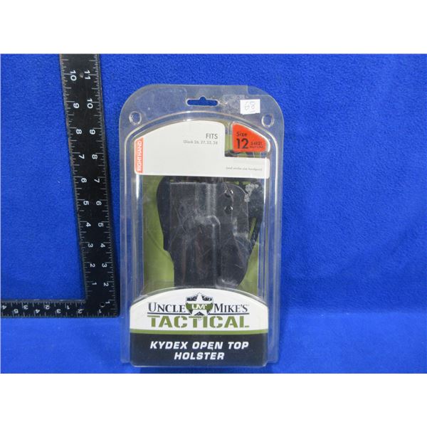 NEW - Uncle Mike's Tactical Kydex Open Top Holster