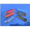 Image 1 : 6 Folding Blade Key Chain Knives