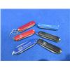 Image 2 : 6 Folding Blade Key Chain Knives