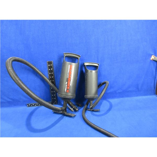 2 Hand Air Pumps - Ozark Trail, Intex DoubleQuick II