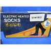 Image 2 : NEW - Electric Heated Socks w/ 2 Battery Packs & USB-C