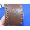 Image 2 : NEW - Size 36 Leather Duty Belt - Marked "Canada 36 91"