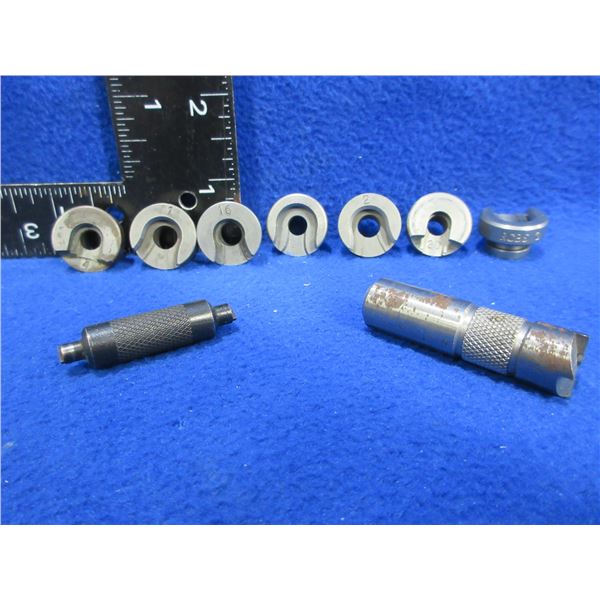 Lot of 7 Shell Holders, Primer Pocket Cleaner, Case Trimmer