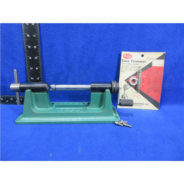 RCBS Case Trimmer with 4 Pilots & Lee Case Trimmer