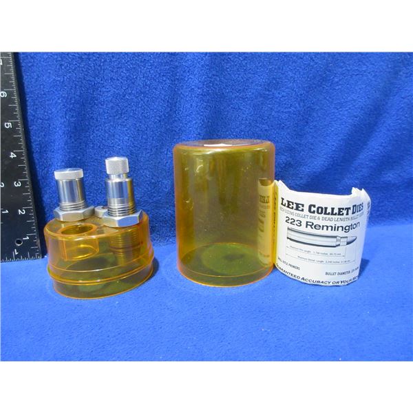 Lee 223 Rem. Collet 2 Die Set with Shell Holder # 4