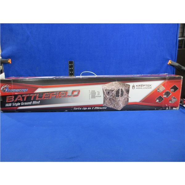 NEW - Ameristep Battlefield Hub Style Ground Blind