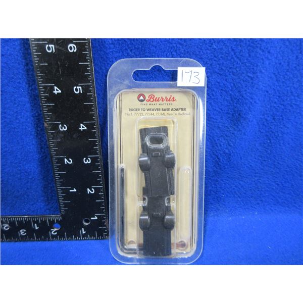 NEW - Burris - Ruger to Weaver Base Adapter # 410991