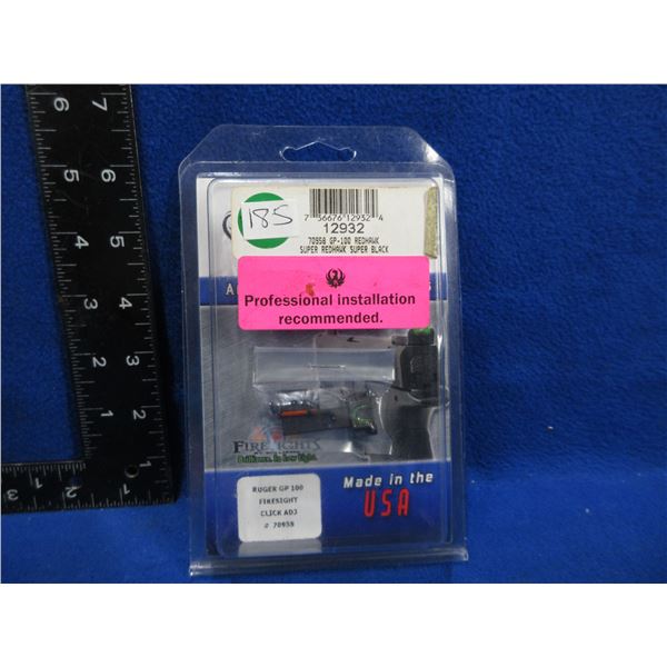 NEW - Williams Ruger GP 100 Redhawk Firesight