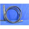 Image 1 : Flex-Tech 1/4" RHA-4 Propane Gas Hose - 8' Length