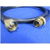 Image 2 : Flex-Tech 1/4" RHA-4 Propane Gas Hose - 8' Length