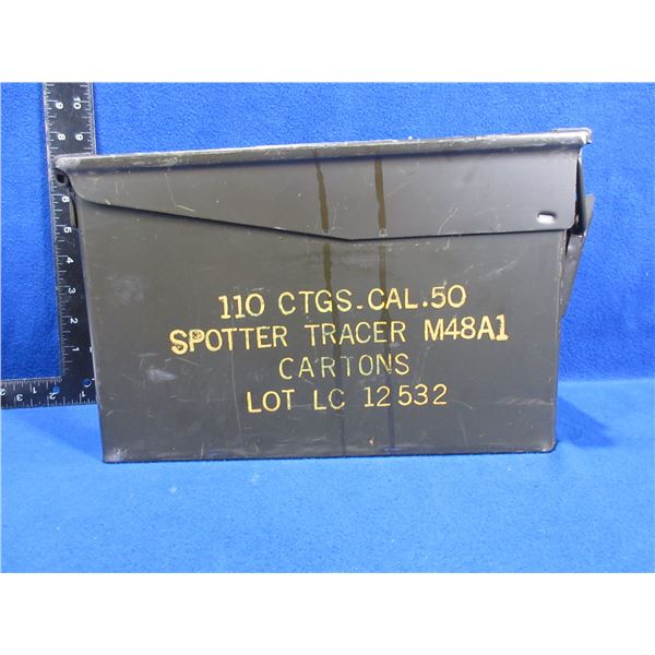 Metal Ammo Box - 11" x 5 1/2" x 7"