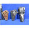 Image 2 : 3 Leather Right Hand Holsters