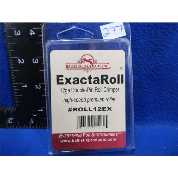 NEW - ExactaRoll 12 Gauge Double Pin Roll Crimper